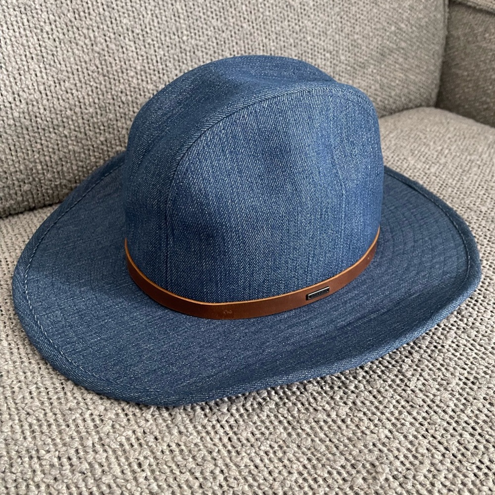 BRIXTON Denim Cow Boy Hat - Picture 7 of 9